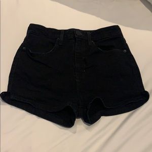 Bdg Urban Outfitters Black Denim Shorts - image 1